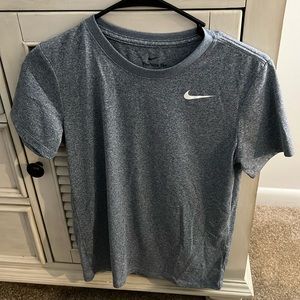 Women’s Heathered Blue Nike Dri-Fit Tee size XS